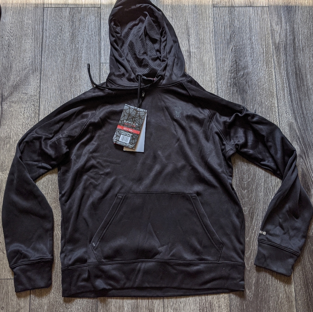 Black SPYDER active sweatshirt (new with tags)
